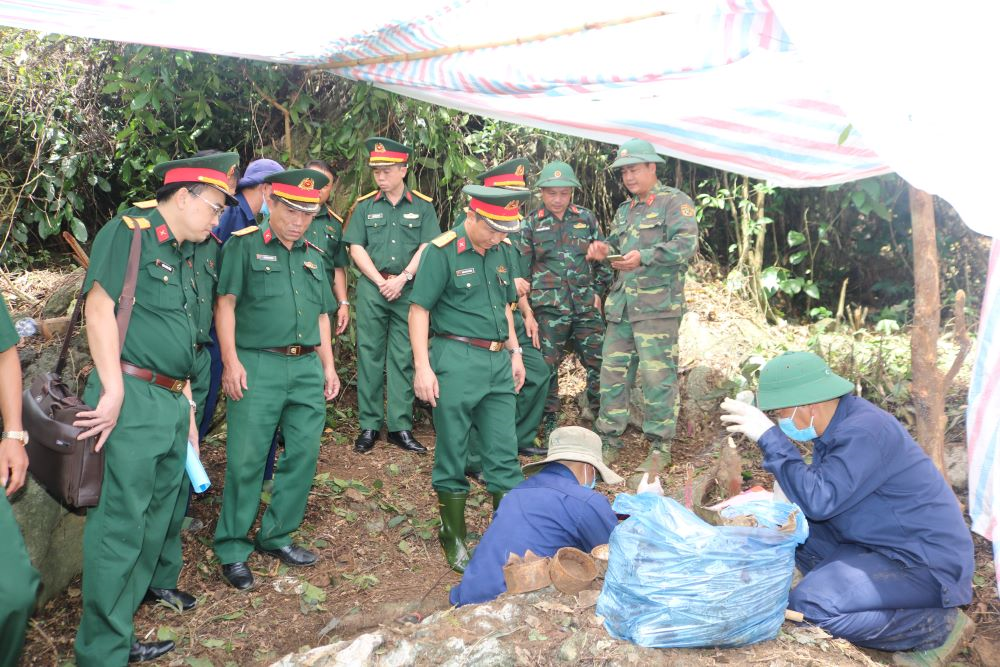 Đoàn Kinh tế-Quốc phòng 337: Quy tập 24 hài cốt liệt sĩ ở Hướng Hóa, Quảng Trị.